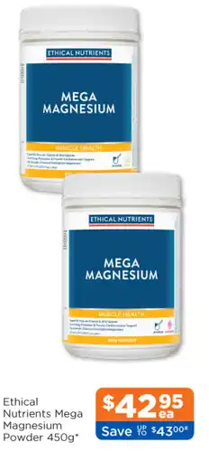 Good Price Pharmacy Ethical Nutrients Mega Magnesium Powder offer
