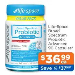 Good Price Pharmacy Life-space broad spectrum probiotic advanced 90 capsules offer