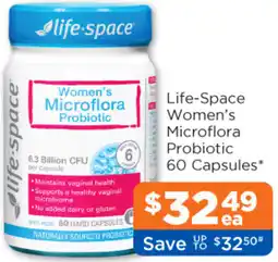 Good Price Pharmacy Life-space women's microflora probiotic 60 capsules offer