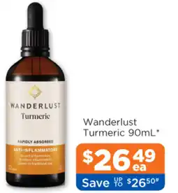 Good Price Pharmacy Wanderlust Turmeric offer