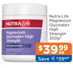 Good Price Pharmacy Nutra-Life Magnesium Glycinate+ High Strength offer
