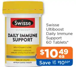 Good Price Pharmacy Swisse ultiboost daily immune support offer