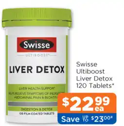 Good Price Pharmacy Swisse ultiboost liver detox offer