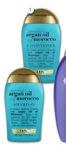 Good Price Pharmacy Ogx argan oil of morocco travel size shampoo or conditioner offer