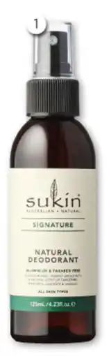 Good Price Pharmacy Sukin Natural Deodorant Spray offer