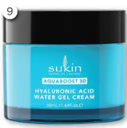 Good Price Pharmacy Sukin Aquaboost 3D Hyaluronic Acid Water Gel Cream offer