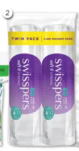 Good Price Pharmacy Swisspers Twin Round Make-Up Pads offer