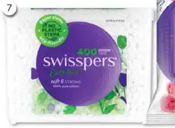 Good Price Pharmacy Swisspers Cotton Tips Paper Stems 400 Pack offer