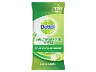 Pharmacy4Less Dettol Multipurpose Wipes 120 Pack Apple Scent offer