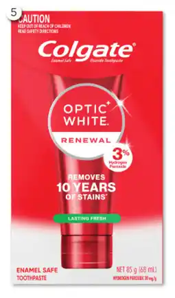 Good Price Pharmacy Colgate toothpaste optic white renewal offer