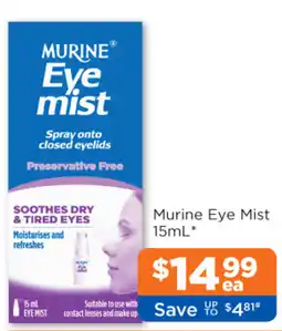 Good Price Pharmacy Murine eye mist offer
