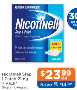 Good Price Pharmacy Nicotinell step 1 patch 21mg 7 pack offer
