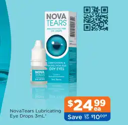 Good Price Pharmacy NovaTears Lubricating Eye Drops offer