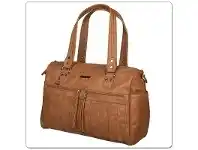 Vanchi Nappy Bag Indie Holdall Tan