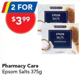 Amcal Pharmacies Pharmacy Care Epsom Salts offer