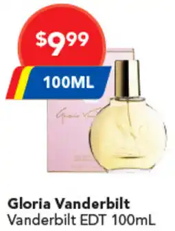 Amcal Pharmacies Gloria vanderbilt vanderbilt edt offer