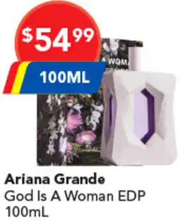 Amcal Pharmacies Ariana grande god is a woman edp offer