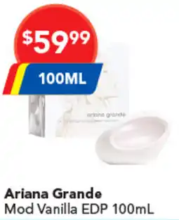 Amcal Pharmacies Ariana grande mod vanilla edp offer