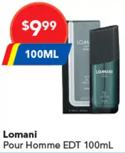Amcal Pharmacies Lomani pour homme edt offer