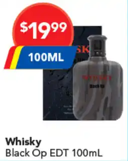 Amcal Pharmacies Whisky black op edt offer