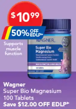 Amcal Pharmacies Wagner Super Bio Magnesium offer