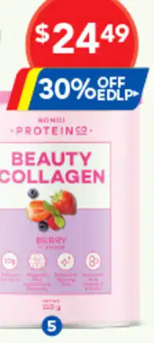 Amcal Pharmacies Beauty Collagen Berry Flavour offer