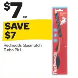 Woolworths Redheads Gasmatch Turbo offer