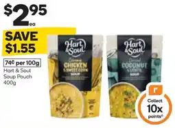Woolworths Hart & Soul Soup Pouch offer