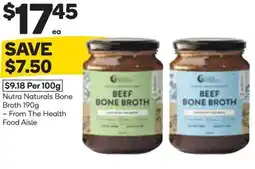 Woolworths Nutra Naturals Bone Broth offer
