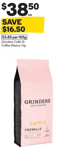 Woolworths Grinders Café Q Coffee Beans offer