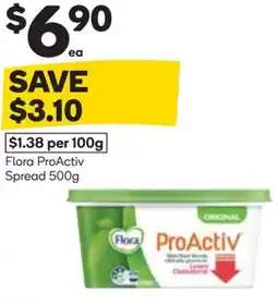 Woolworths Flora ProActiv Spread offer