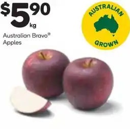 Woolworths Australian Bravo Apples offer