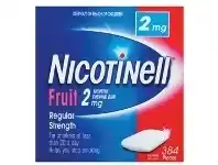 Chemist Warehouse Nicotinell Fruit Gum 2mg 384 Pack offer