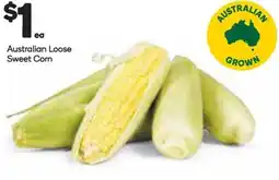 Woolworths Australian Loose Sweet Corn offer