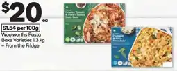 Woolworths Woolworths Pasta Bake Varieties offer