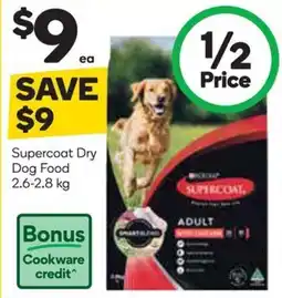 Woolworths Supercoat Dry Dog Food offer