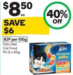 Woolworths Felix Wet Cat Food offer