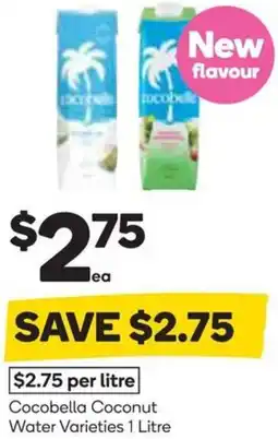 Woolworths Cocobella Coconut Water Varieties offer