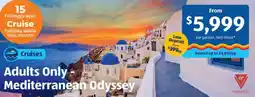 ALDI Adults Only Mediterranean Odyssey offer