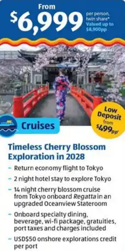 ALDI Timeless Cherry Blossom Exploration in 2028 offer