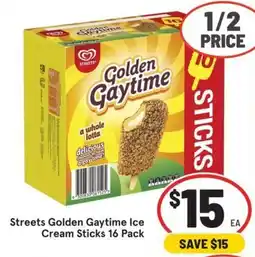 IGA Streets Golden Gaytime Ice Cream Sticks offer