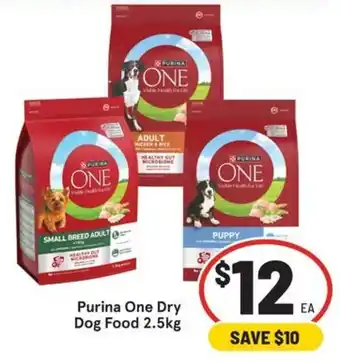 IGA Purina One Dry Dog Food offer