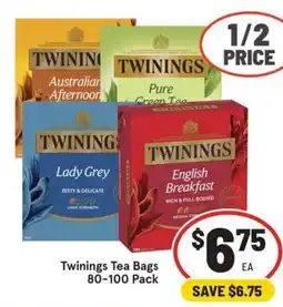 IGA Twinings Tea Bags offer