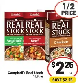 IGA Campbells Real Stock offer