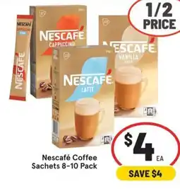 IGA Nescafé Coffee Sachets offer