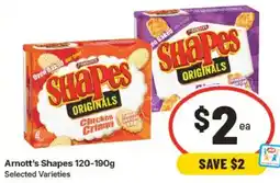 IGA Arnotts Shapes offer