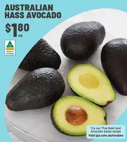IGA Australian hass avocado offer