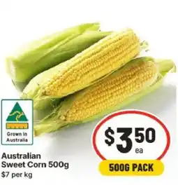 IGA Australian Sweet Corn offer