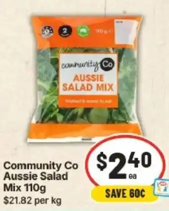 IGA Community co aussie salad mix offer