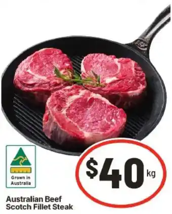 IGA Australian Beef Scotch Fillet Steak offer
